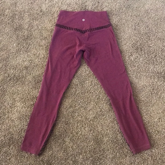 Lululemon. Purple. Original Align Leggings. - Picture 7 of 13